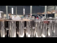 Cárter del filtro de acero inoxidable multi de bolso de agua del cárter del filtro de bolso de cartucho de la máquina de la filtración