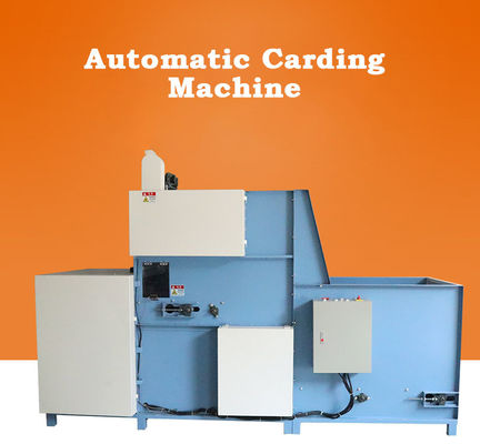 Máquina de cardado de fibra automática de la máquina de cardado de lana de oveja de alta capacidad