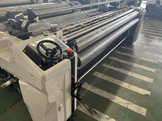Alta agua de alta velocidad Jet Weaving Loom de Denisity con el vertimiento de la leva