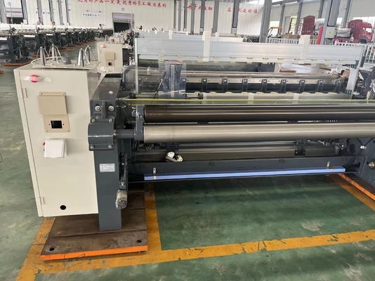 1200 agua no tejida Jet Loom Weaving Machine de la boca de la bomba tres del doble de la maquinaria de la RPM