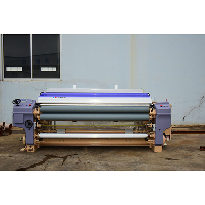 Dobby doble de alta velocidad 3.5kw de vertimiento de Jet Weaving Machine Loom Fabric del aire de la boca
