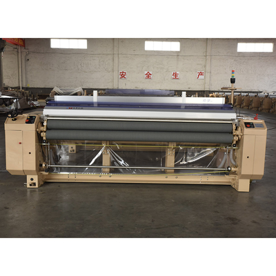 Materia textil de alta densidad 3.8kw de Jet Weaving Machine Loom Cam del aire de 1000 RPM