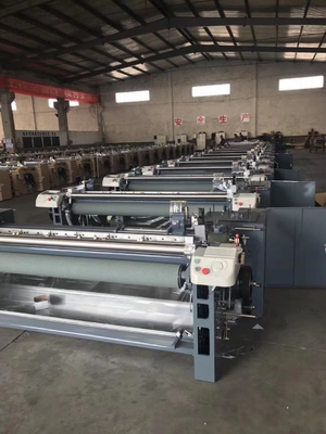 Teja completamente el telar de 190 Reed Winder Water Jet Loom con la boca 2